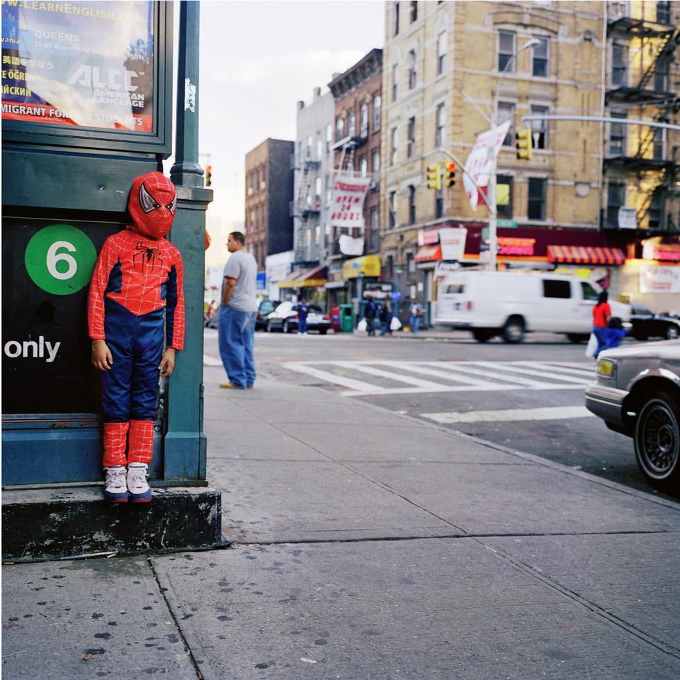 Amy Stein Color Photograph - Untitled (Spiderman)