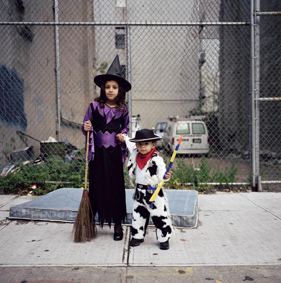 Amy Stein Color Photograph - Untitled (Witch and Cowboy)