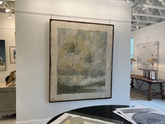 Morning Rhythm by Amy Sullivan Large Vertical Abstracted Landscape Painting