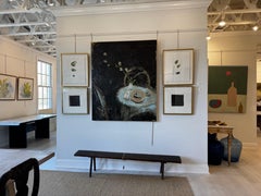 Postcard from Paris, Large Contemporary French Still Life Painting, Mixed Media