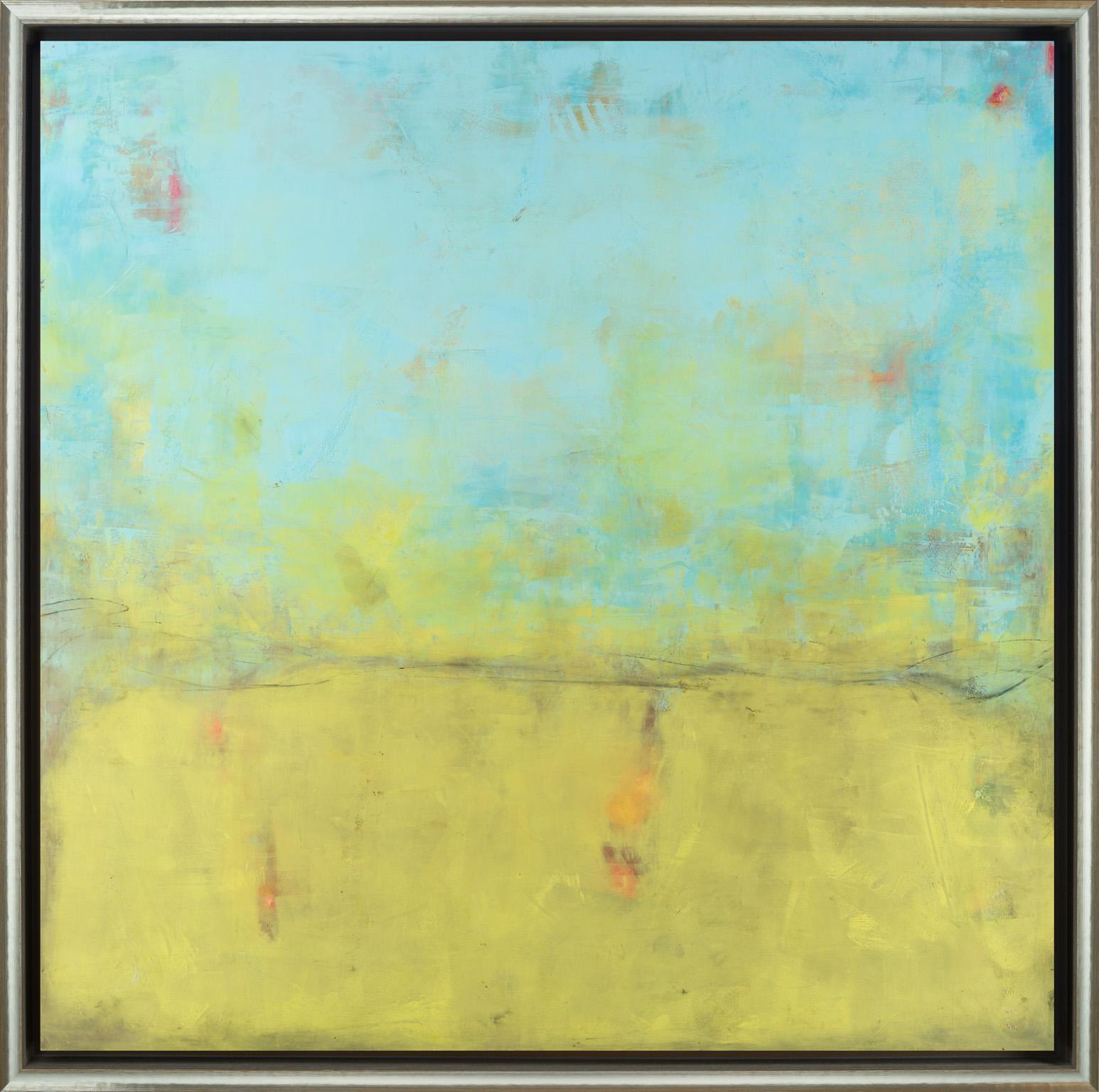 Amy Van Winkle Abstract Painting - Ashes to Ocean