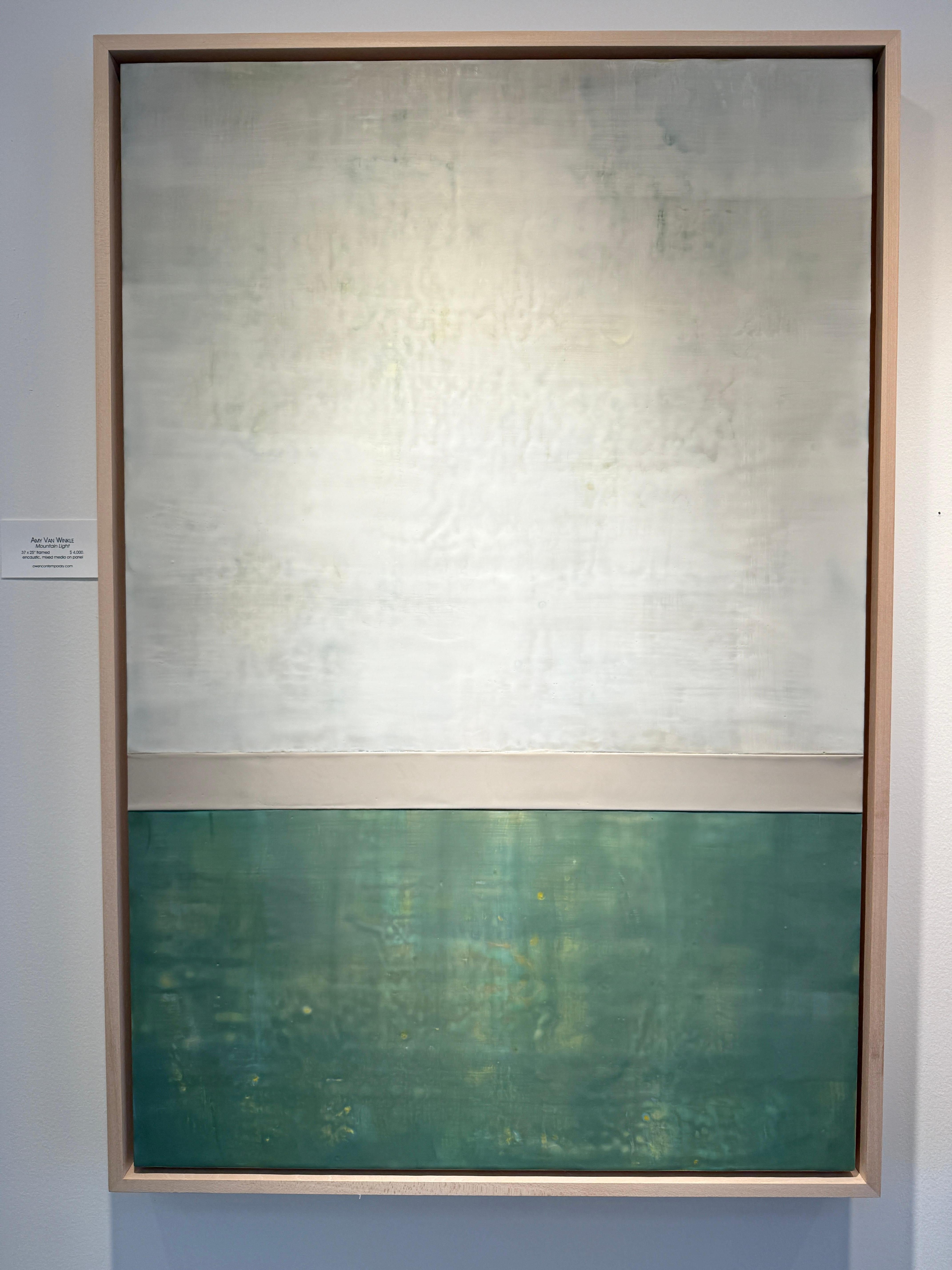 Mountain Light - Abstract Mixed Media Art by Amy Van Winkle