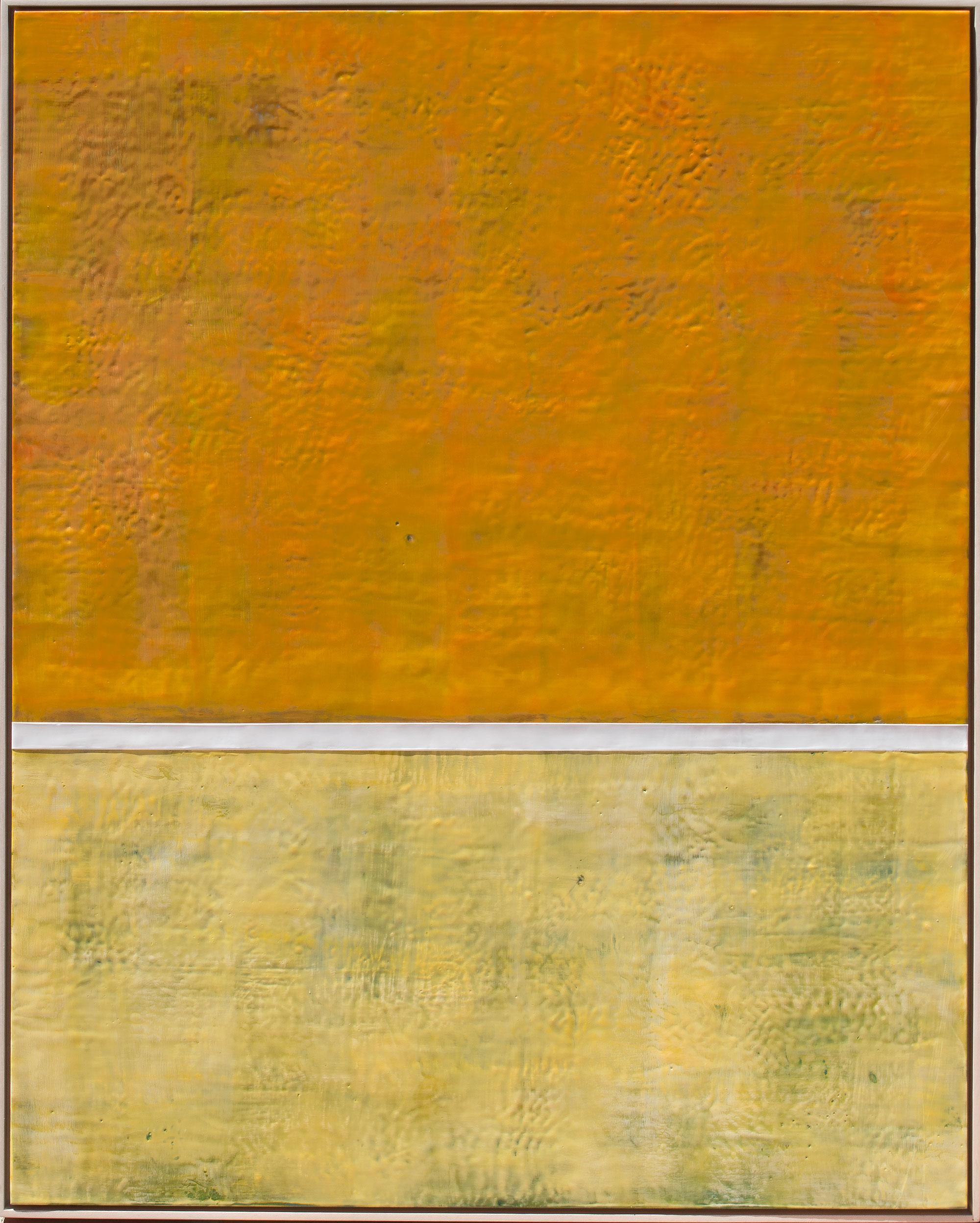 Amy Van Winkle Abstract Painting - Orange Sky