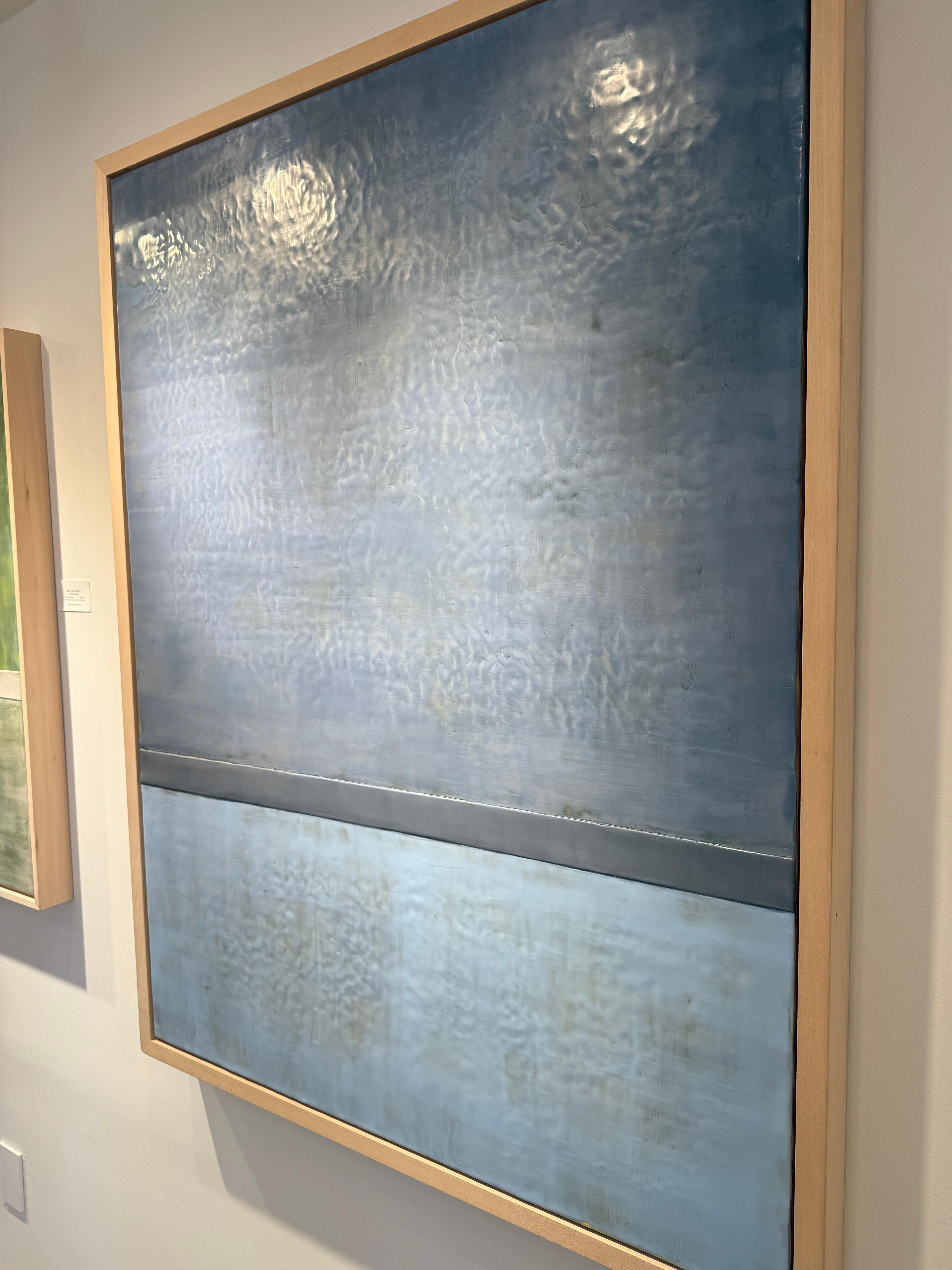 Strahl des Lichts 1 (Abstrakt), Painting, von Amy Van Winkle