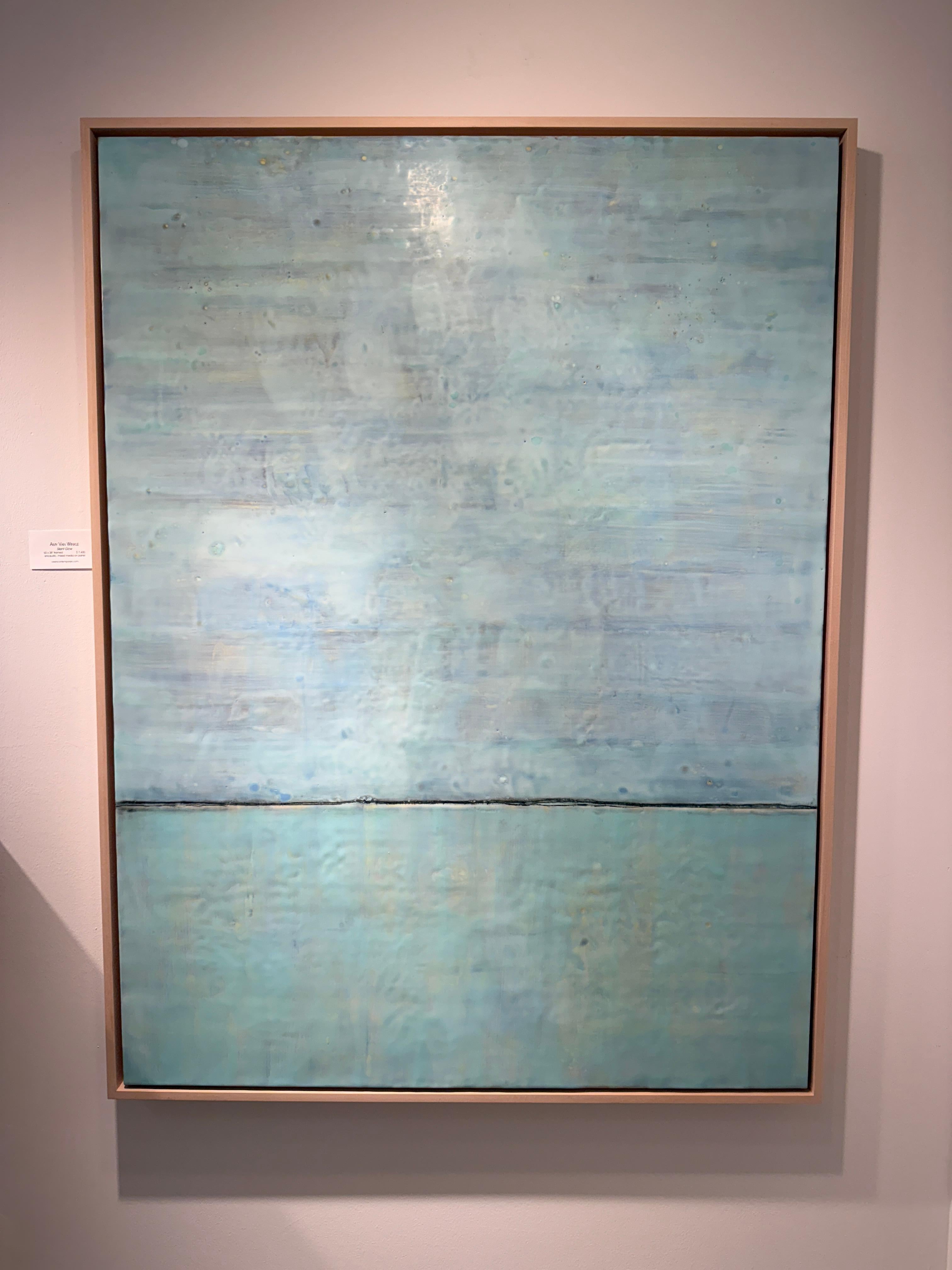 Stummes Glühen – Painting von Amy Van Winkle