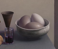 Still Life with Bread, Shell and Eggs