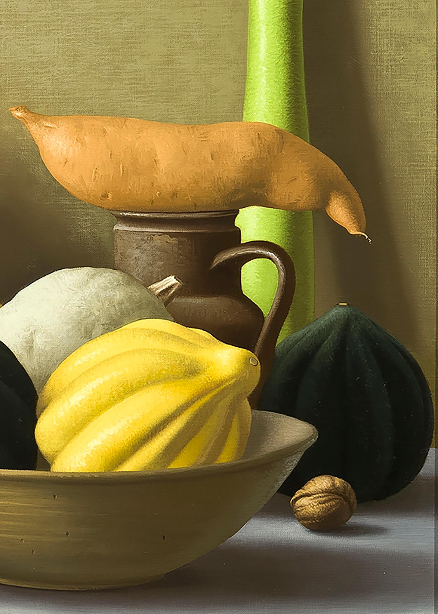 Still Life with Squash  - Painting by Amy Weiskopf