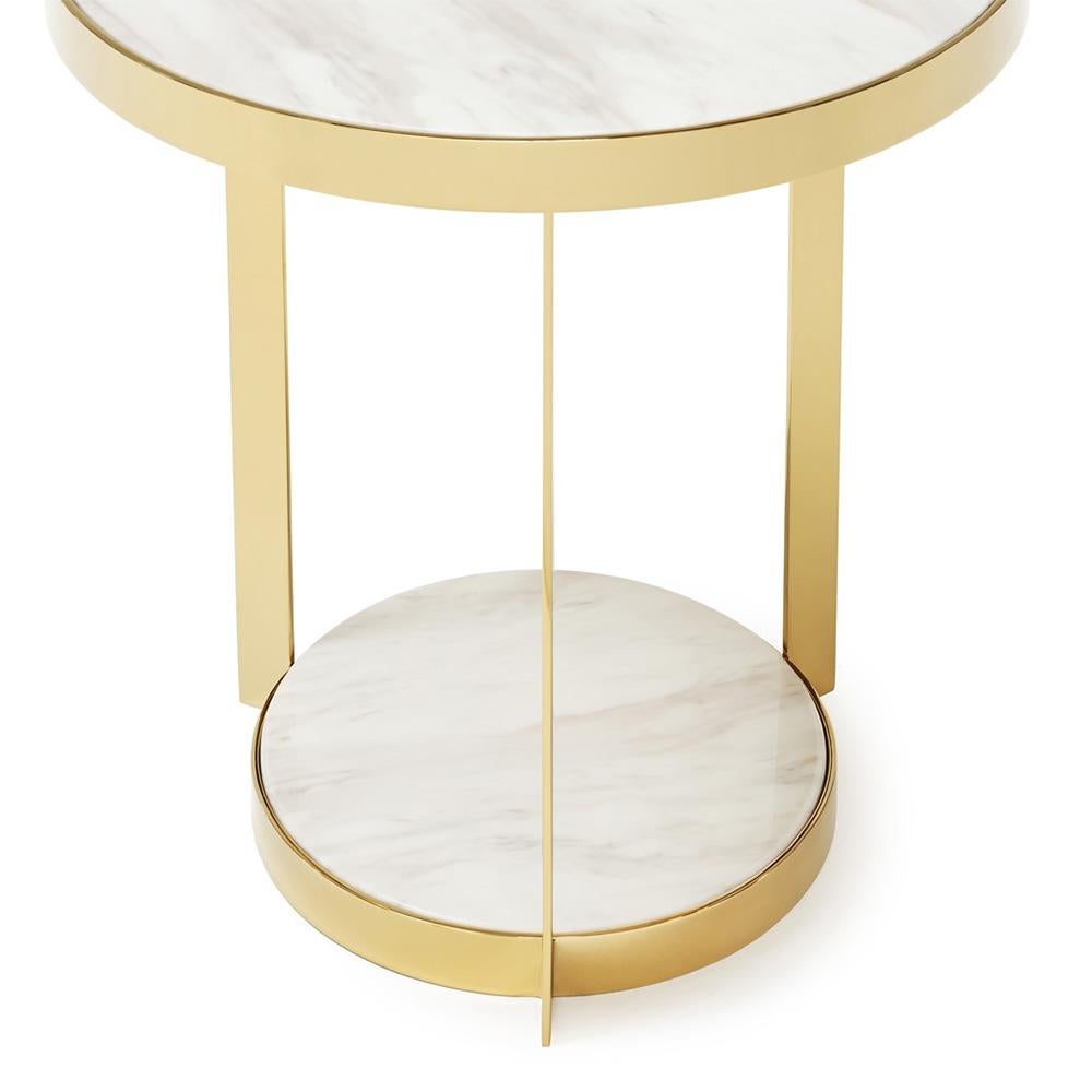 italien Table d'appoint Amy White en vente