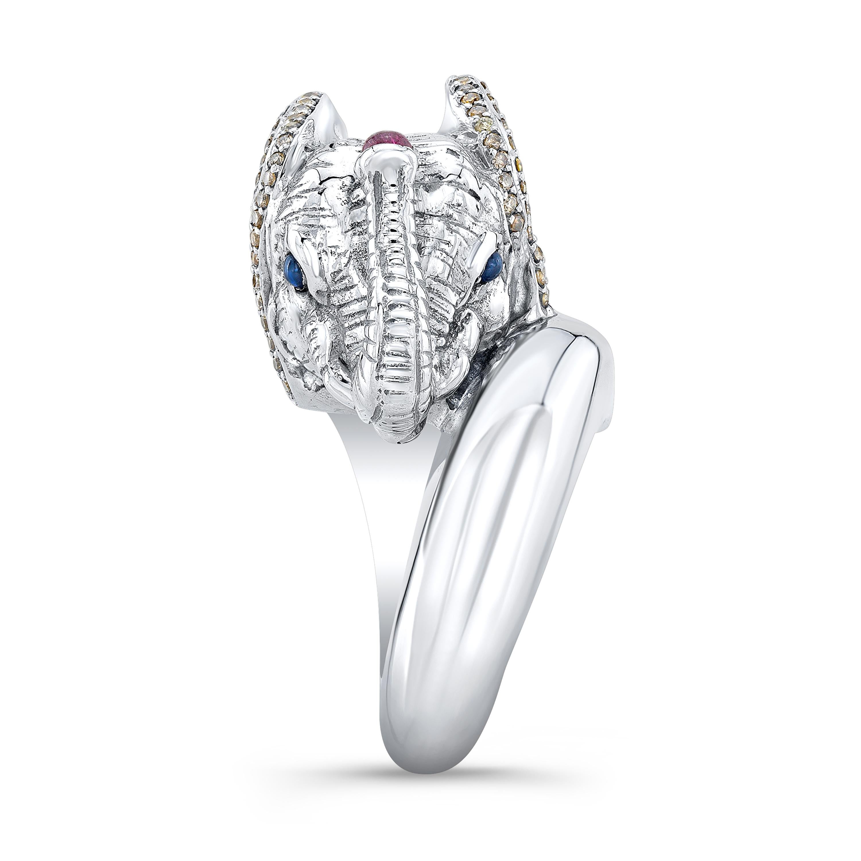 elephant engagement ring