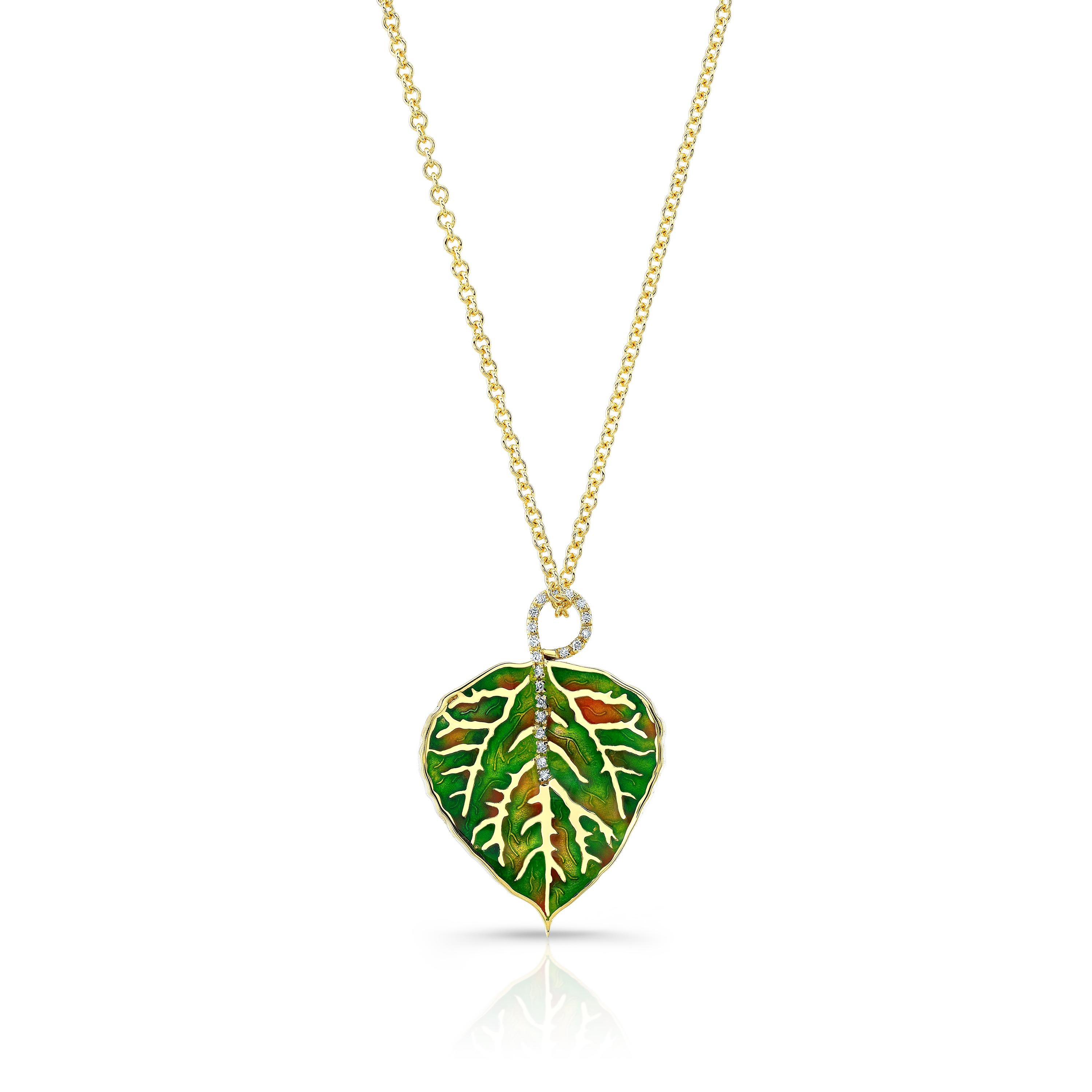 aspen leaf jewelry