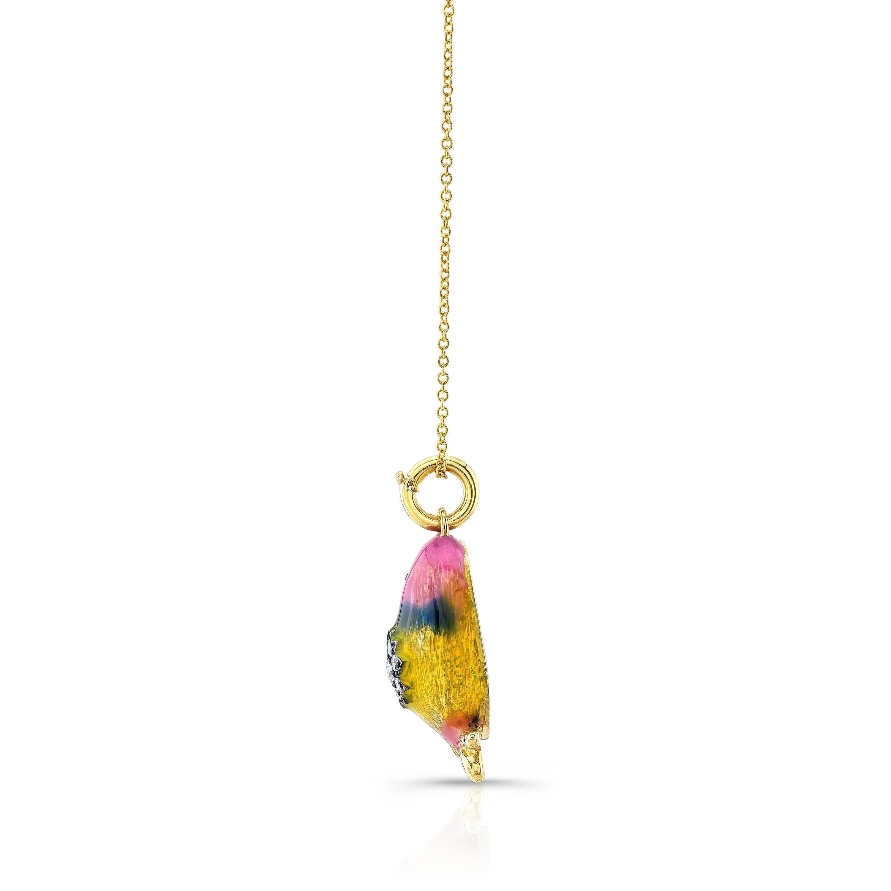 tweety bird necklace gold