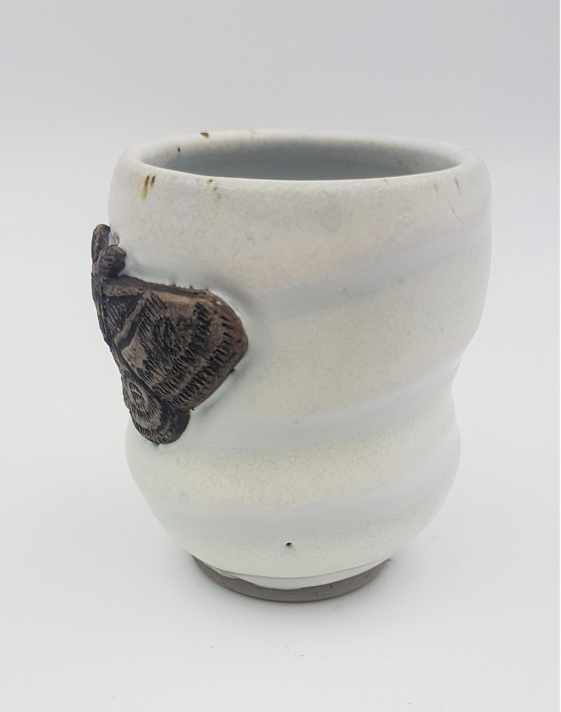 Moth Mug - Sculpture by Amy Young