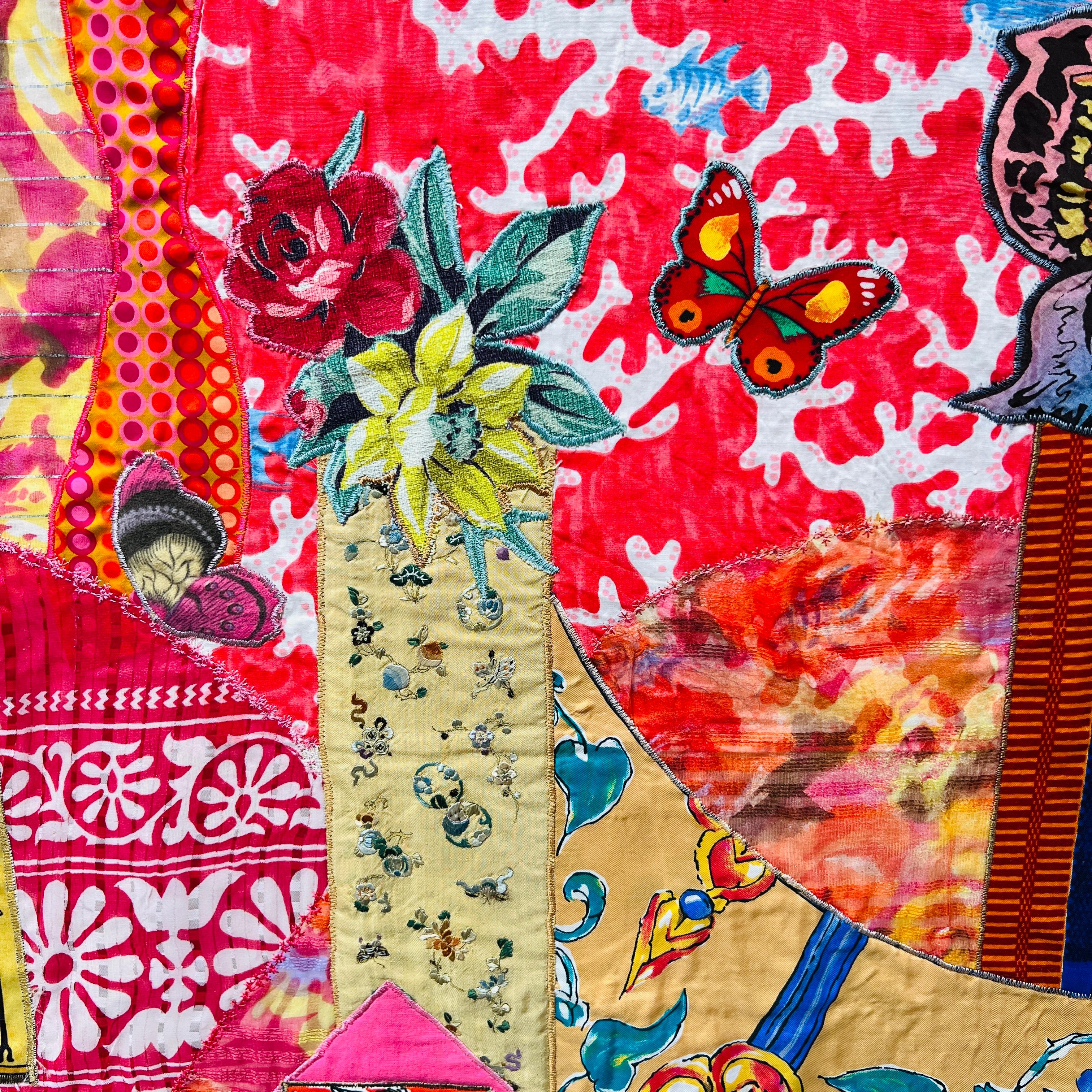 « Goddess Of Memory » - Tapisserie murale suspendue d'Amy Zerner en vente 5