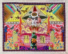 "Goddess Of Memory" - Wall Hanging Tapestry by Amy Zerner