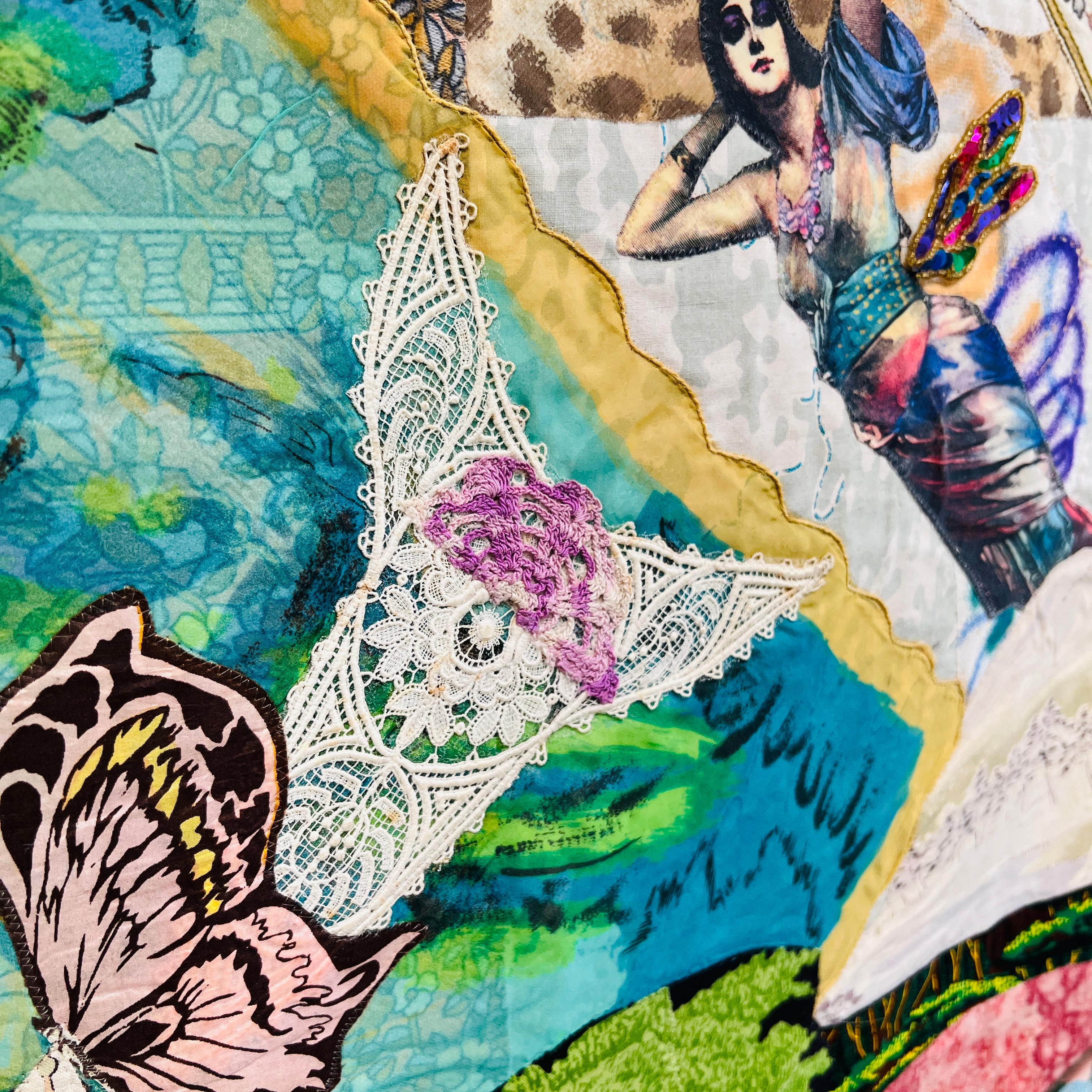 „Vision Quest“ – Wand-Wandteppich von Amy Zerner im Angebot 5