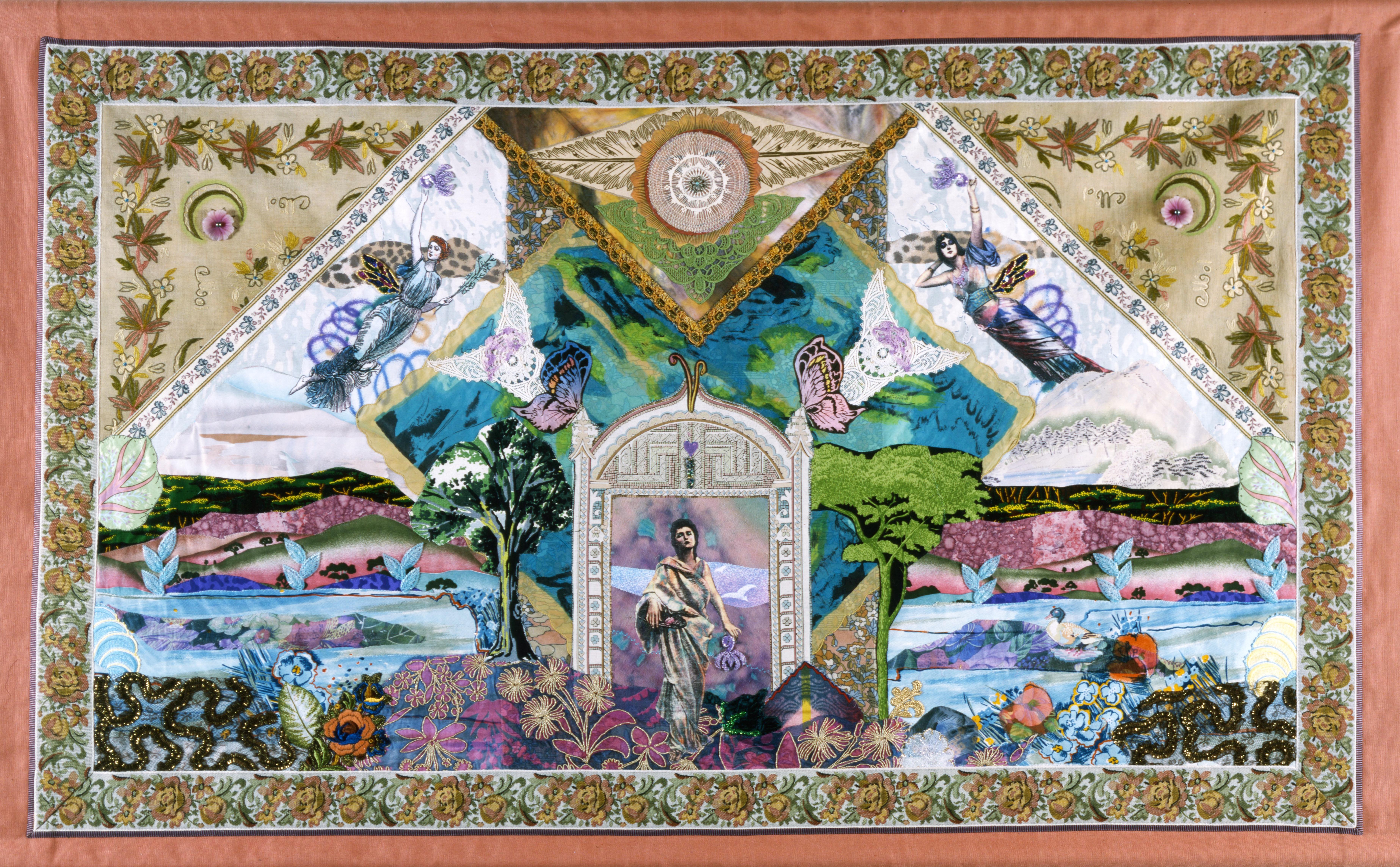 "Vision Quest" - Wall Hanging Tapestry by Amy Zerner