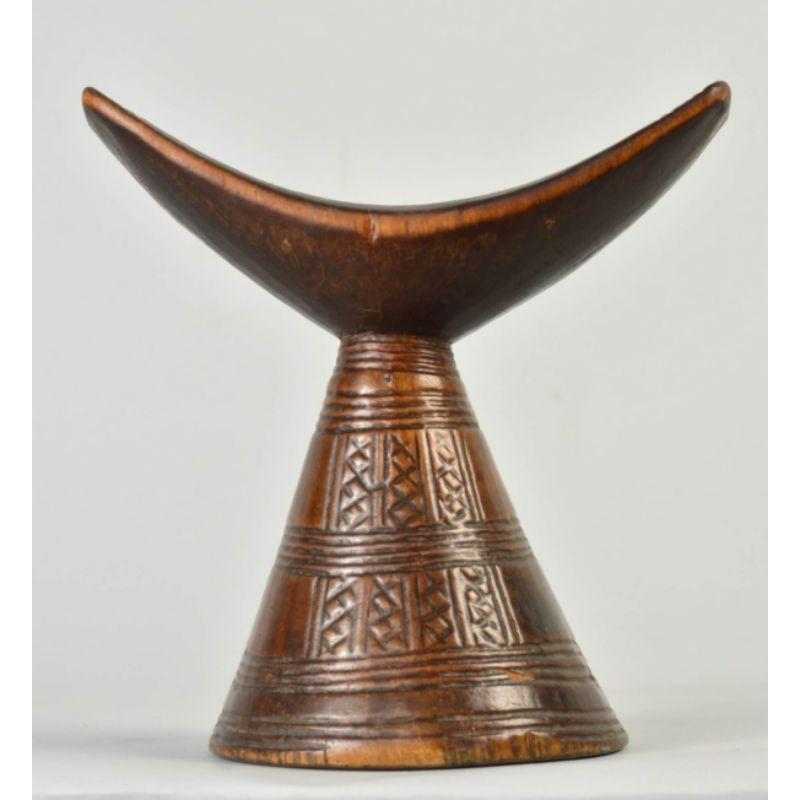 Ethiopian Amyas Naegele Jimma Headrest II in Wood For Sale