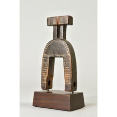 Amyas Naegele Well Used Architectonic Kulango Pulley in Wood