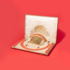 An 18 Carat Gold and Coral Georgian Parure