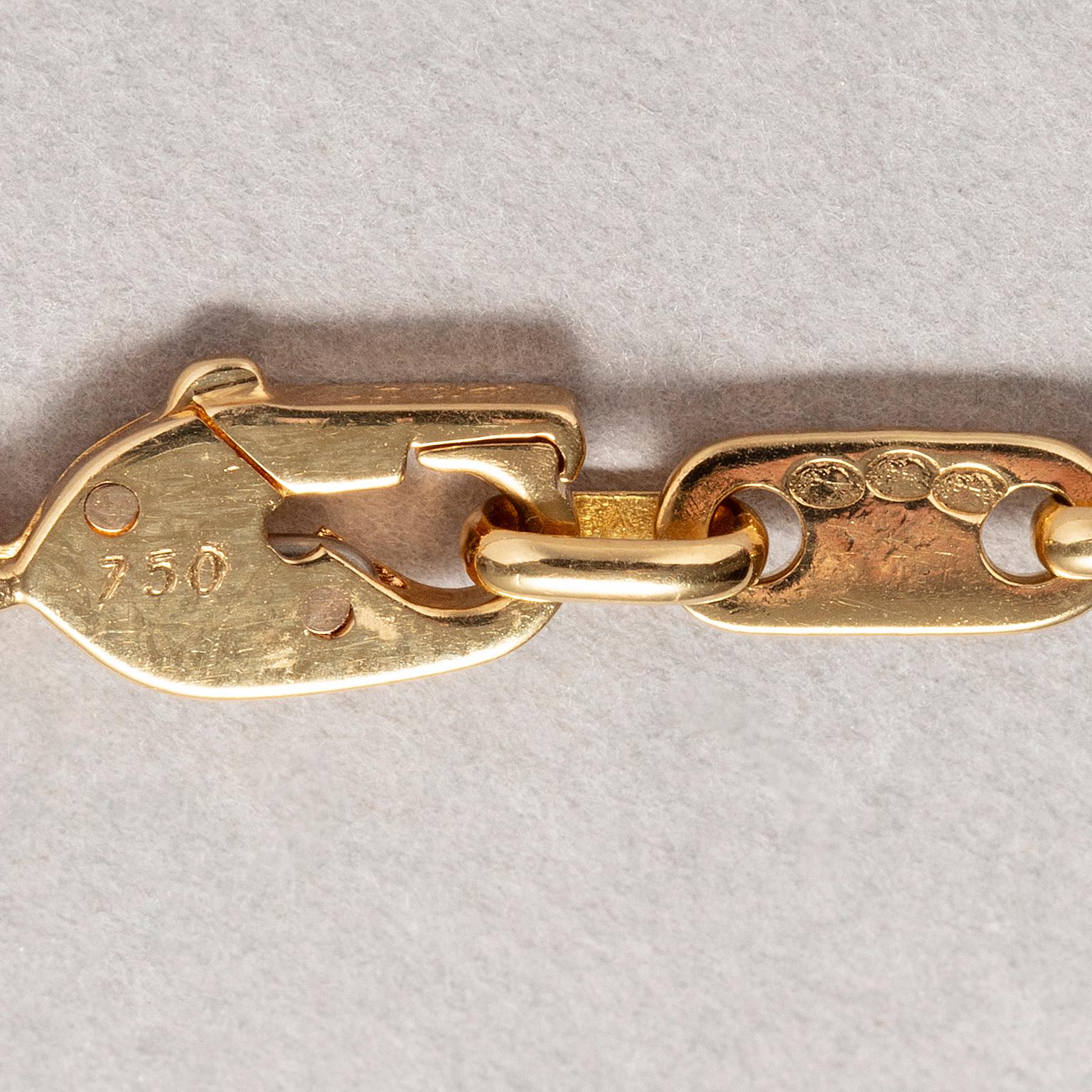 cadena de oro cartier