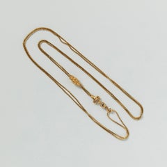 An 18 Carat Gold Antique Watch Chain