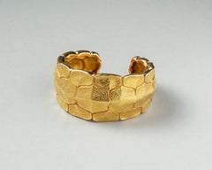 An 18 Carat Gold Fred of Paris Cuff Bracelet