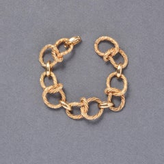 An 18 Carat Gold French Gaetan de Percin Bracelet
