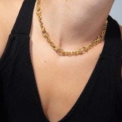 18 Carat Gold Hermès Paris Knot Necklace