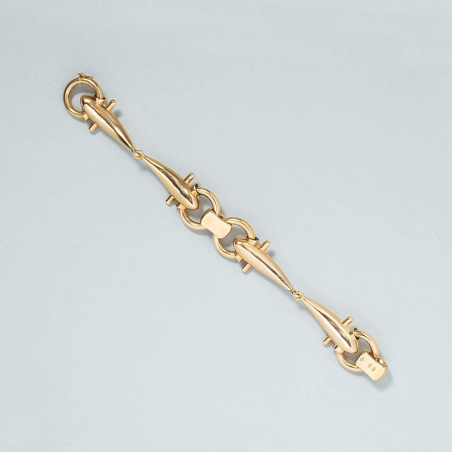 Una pulsera de oro de 18 quilates de Weingrill Snaffle o bocado de caballo en Bueno estado para la venta en Amsterdam, NL