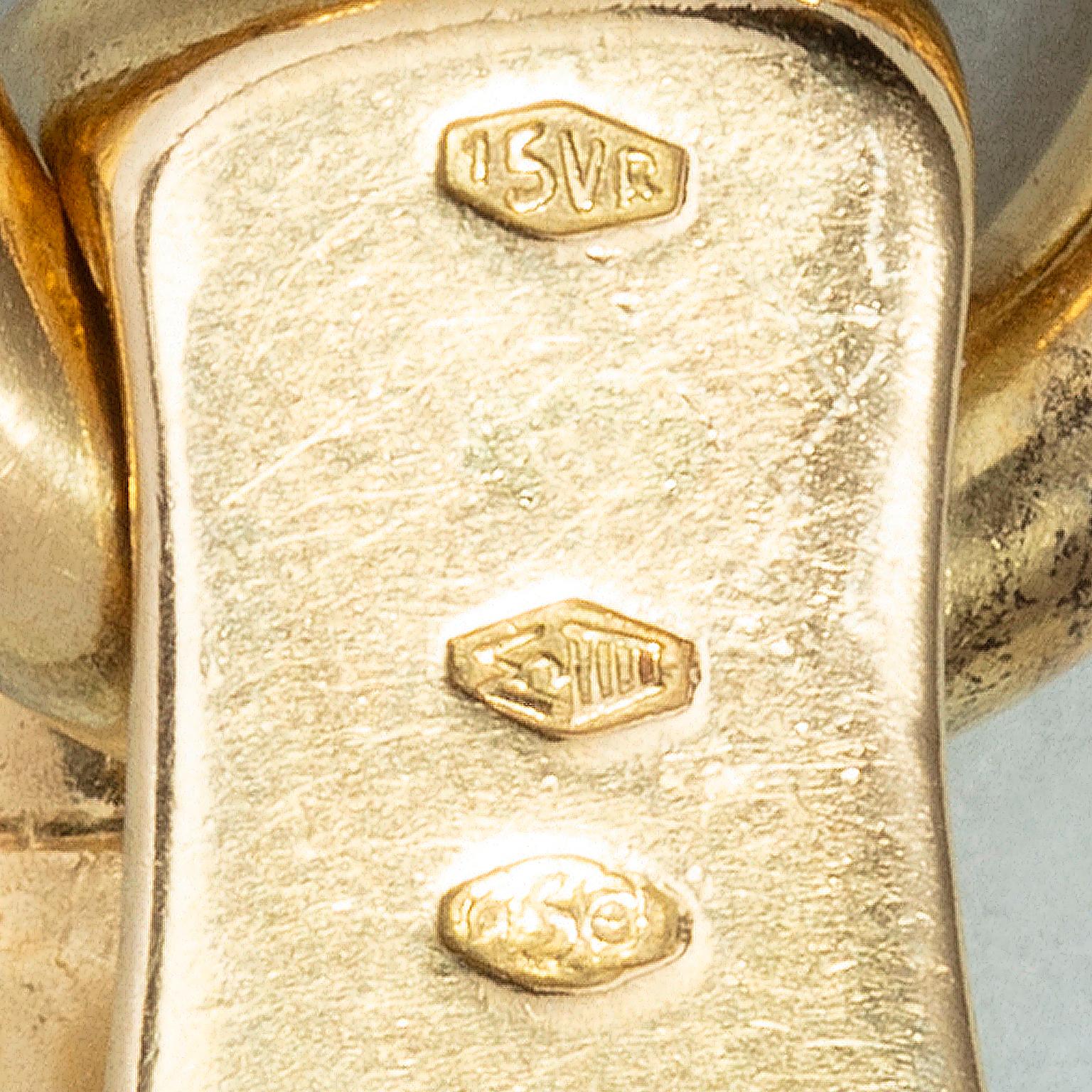 Femenino o masculino Una pulsera de oro de 18 quilates de Weingrill Snaffle o bocado de caballo en venta