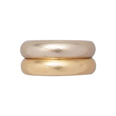 Bague tricolore 18 carats avec un compartiment secret de Poiray