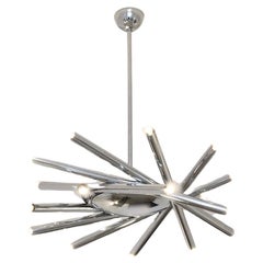 A 18-Lights RADICAL SPACE-AGE POST-MODERN CEILING FIXTURE von STILNOVO Italien 1970