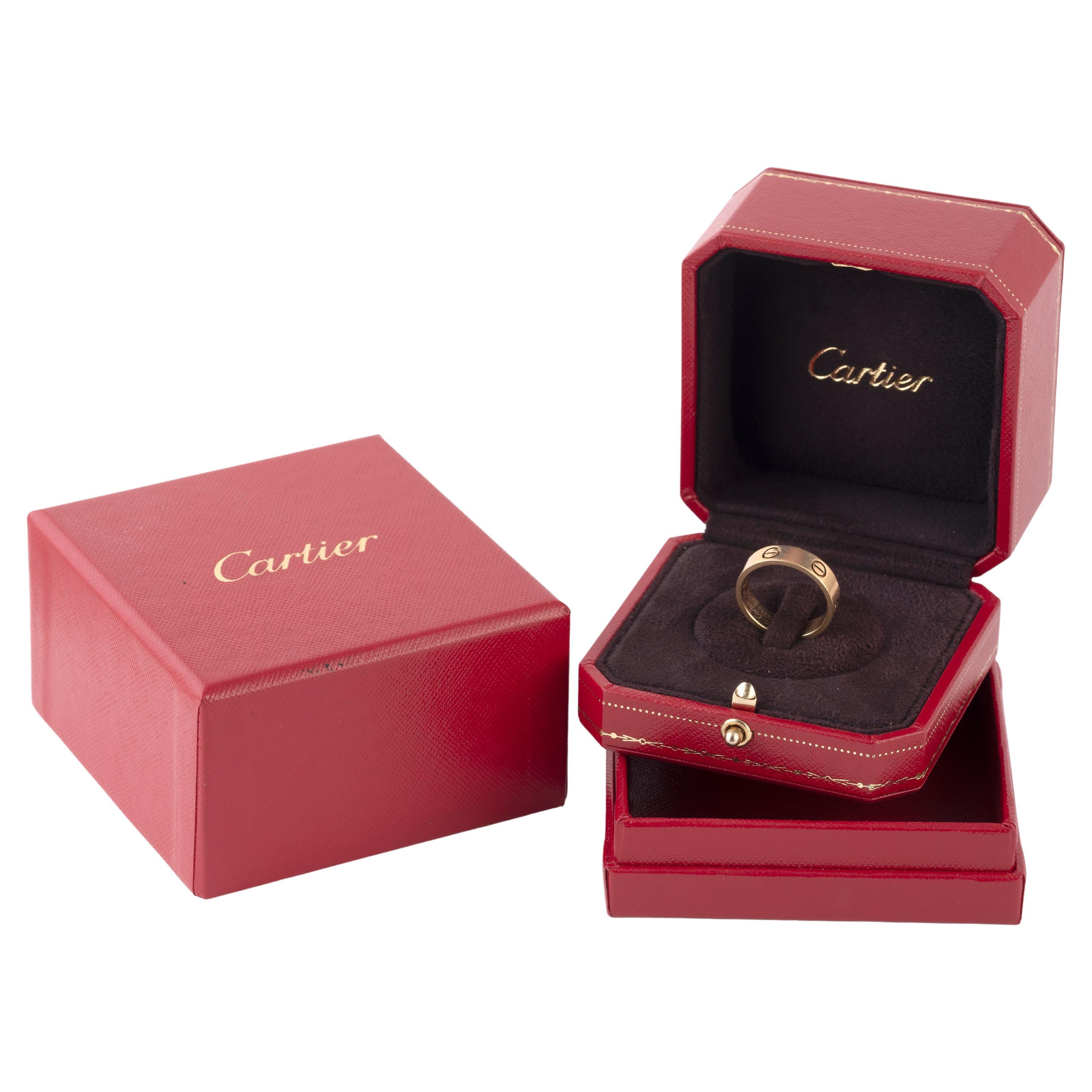 Femenino o masculino Anillo de amor de oro de 18 ct de Cartier en venta
