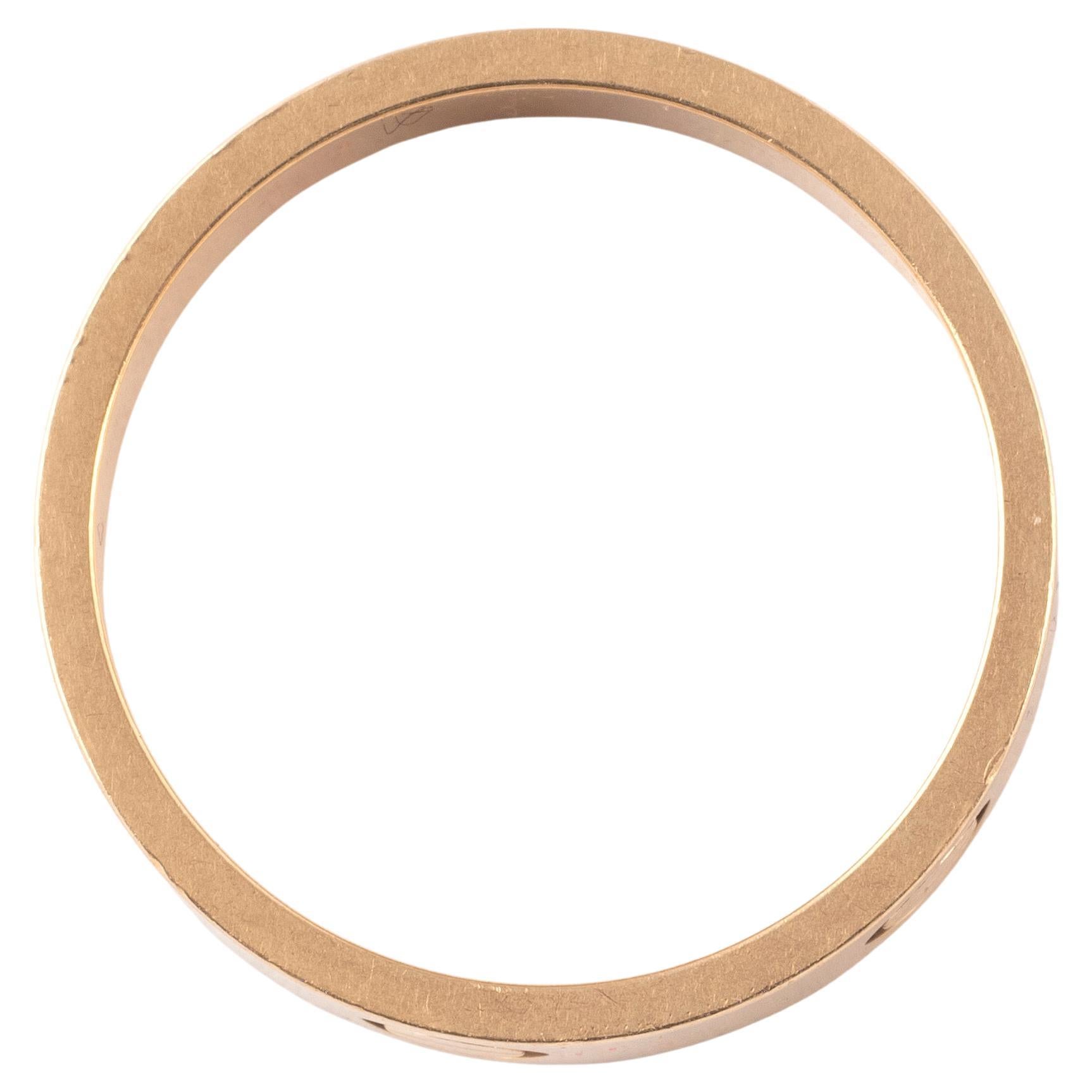 Anillo de amor de oro de 18 ct de Cartier en venta 1