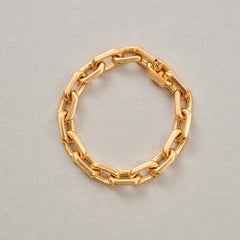 An 18k Gold Boucheron Link Bracelet
