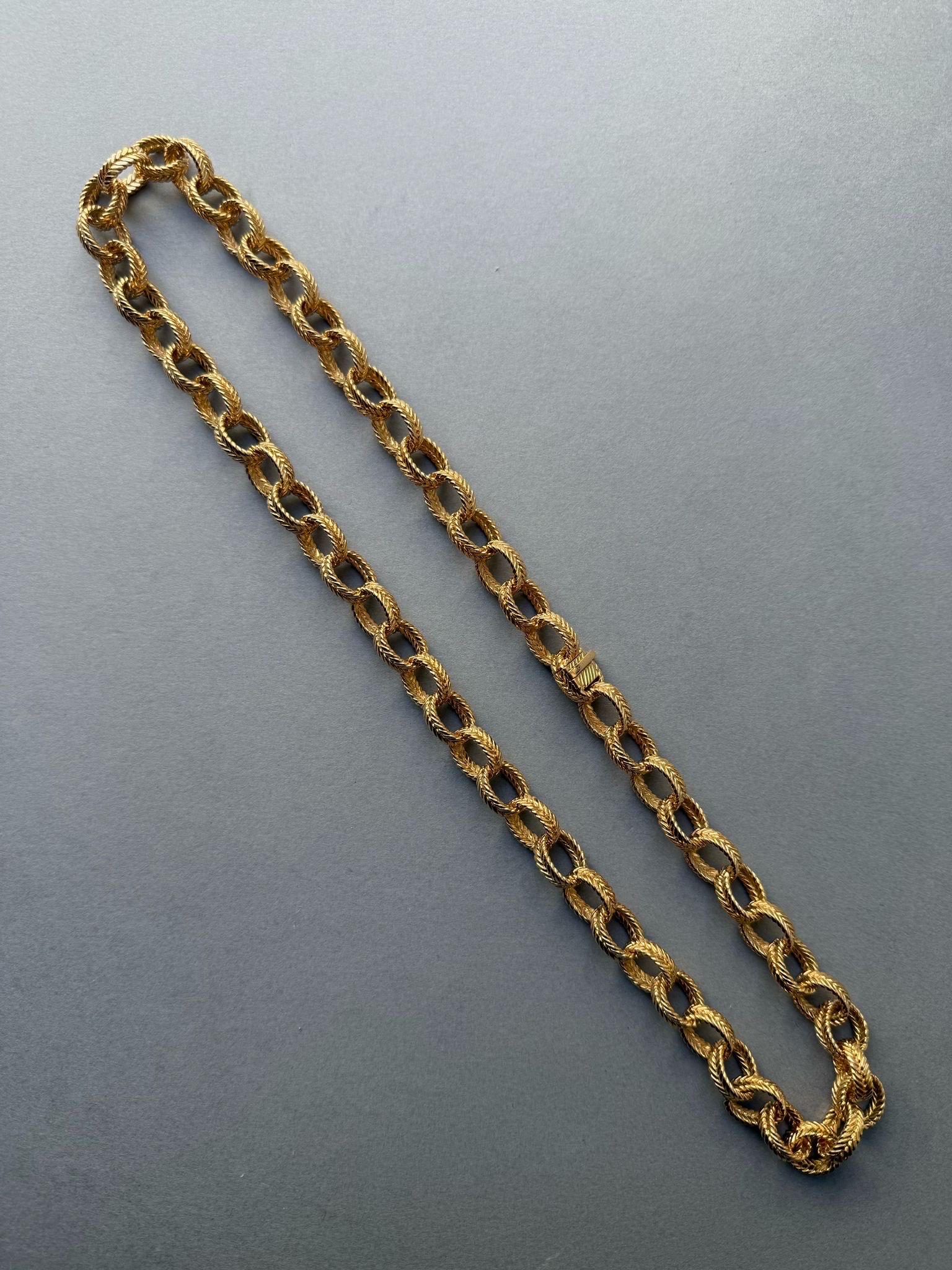 Una catena A Link di Boucheron in oro 18 ct. in vendita 4