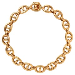 Un bracciale A Link Cartier in oro 18 carati