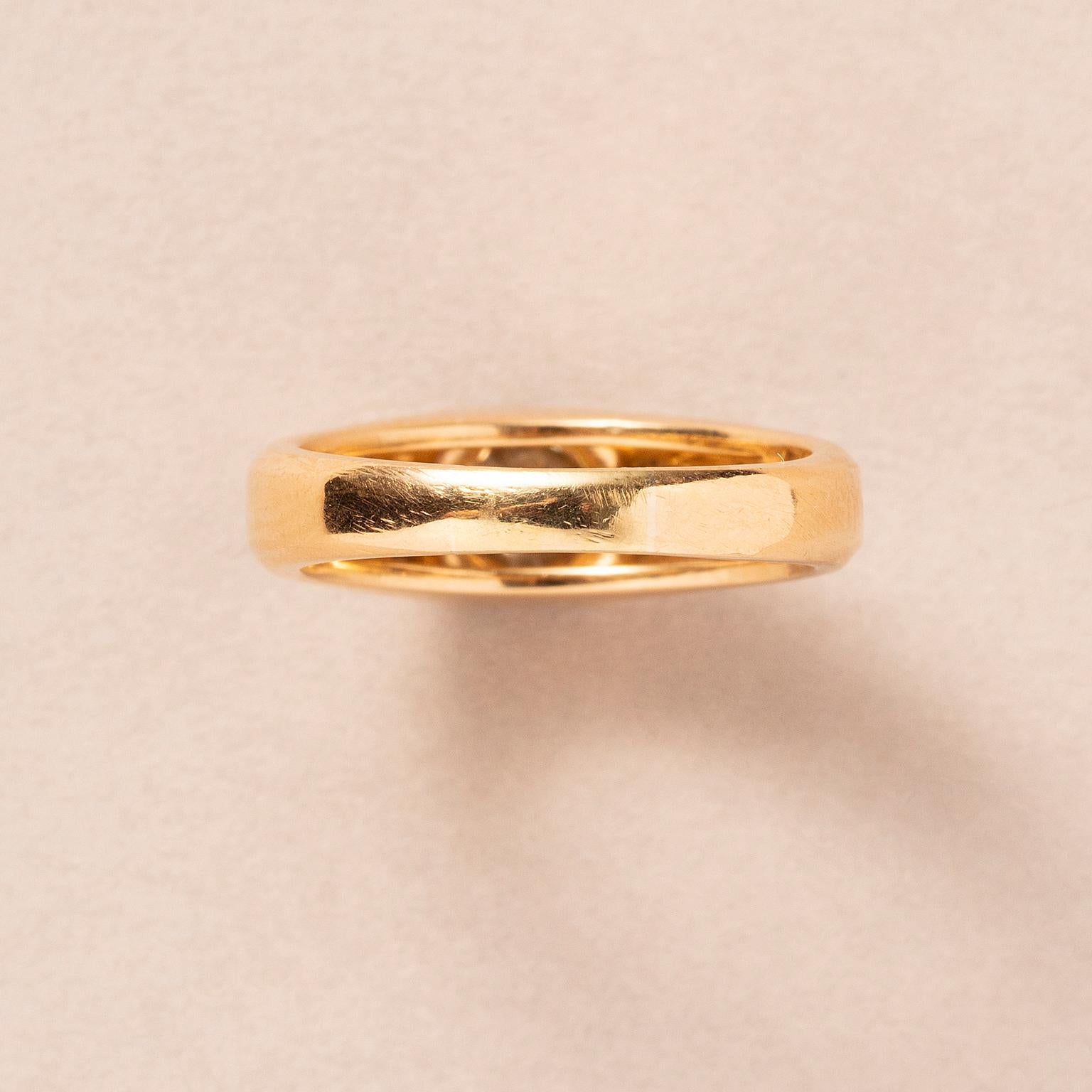 Anillo Bulgari de oro de 18 quilates con diamante solitario en Bueno estado para la venta en Amsterdam, NL