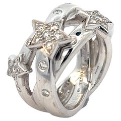 Une bague Chanel en or blanc 18 carats et diamants
