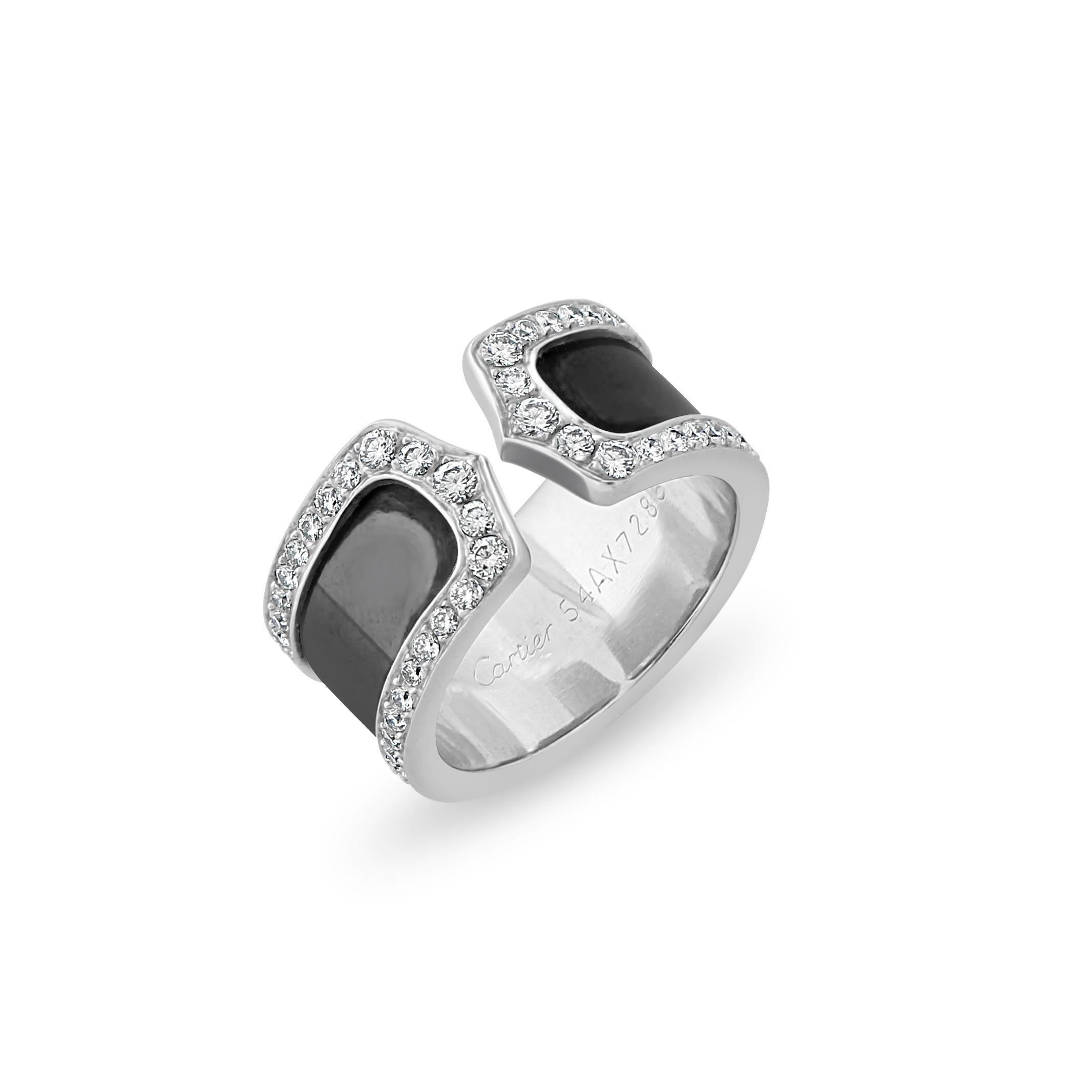 cartier c de cartier ring