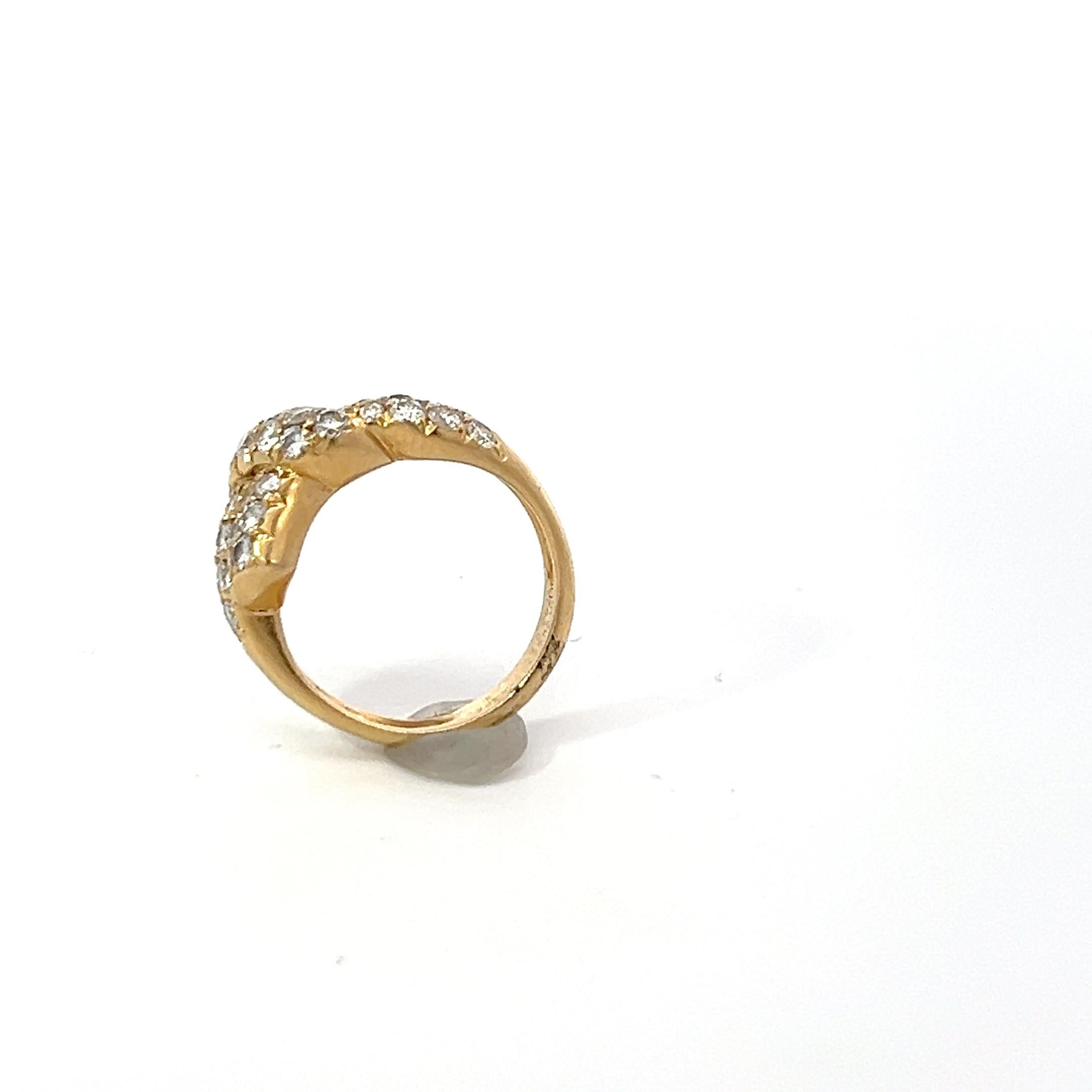An 18k yellow gold and diamond ring by Van Cleef & Arpels 5