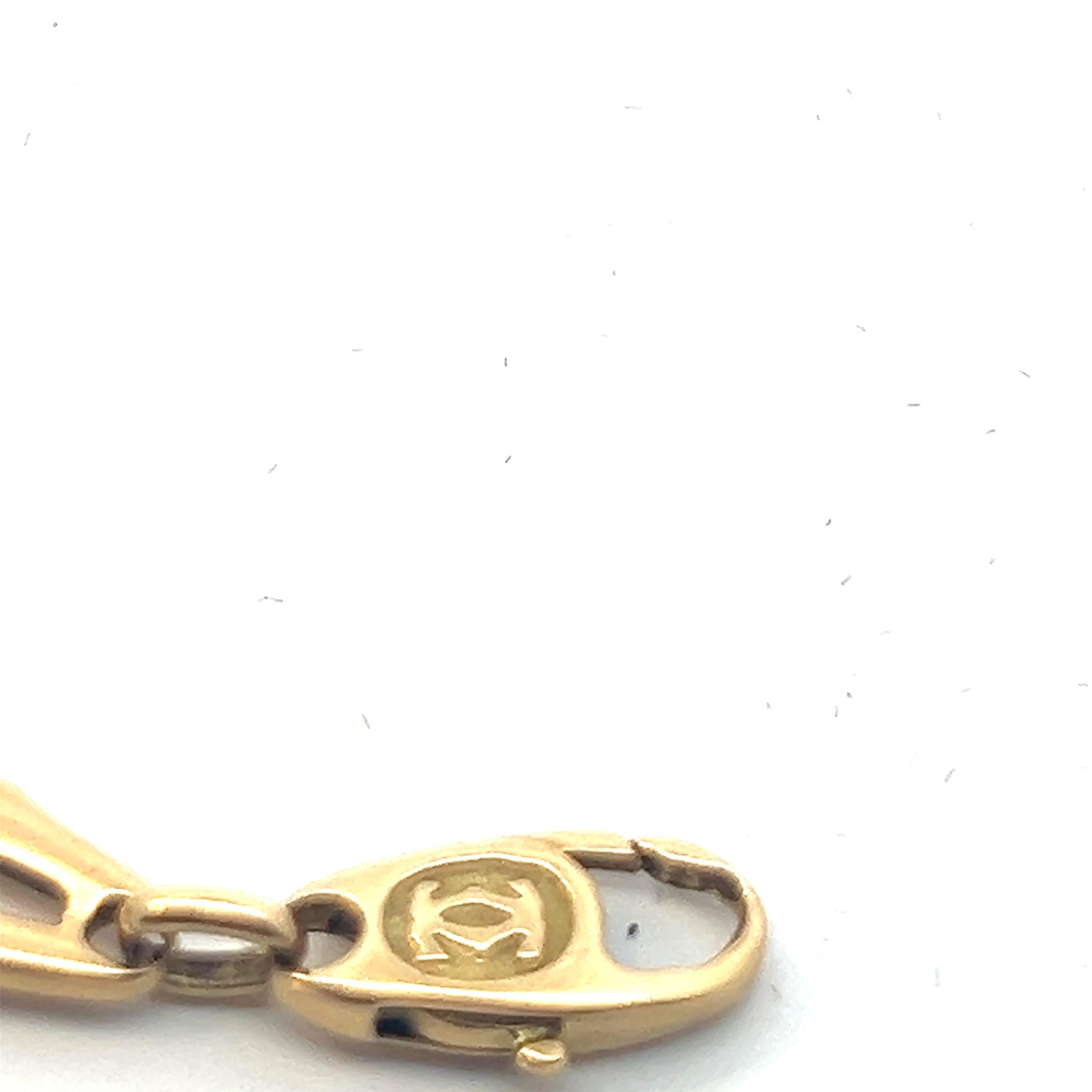 An 18k yellow gold bracelet by Cartier. 8