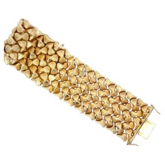 An 18k yellow gold bracelet by Ubertone & Giusti