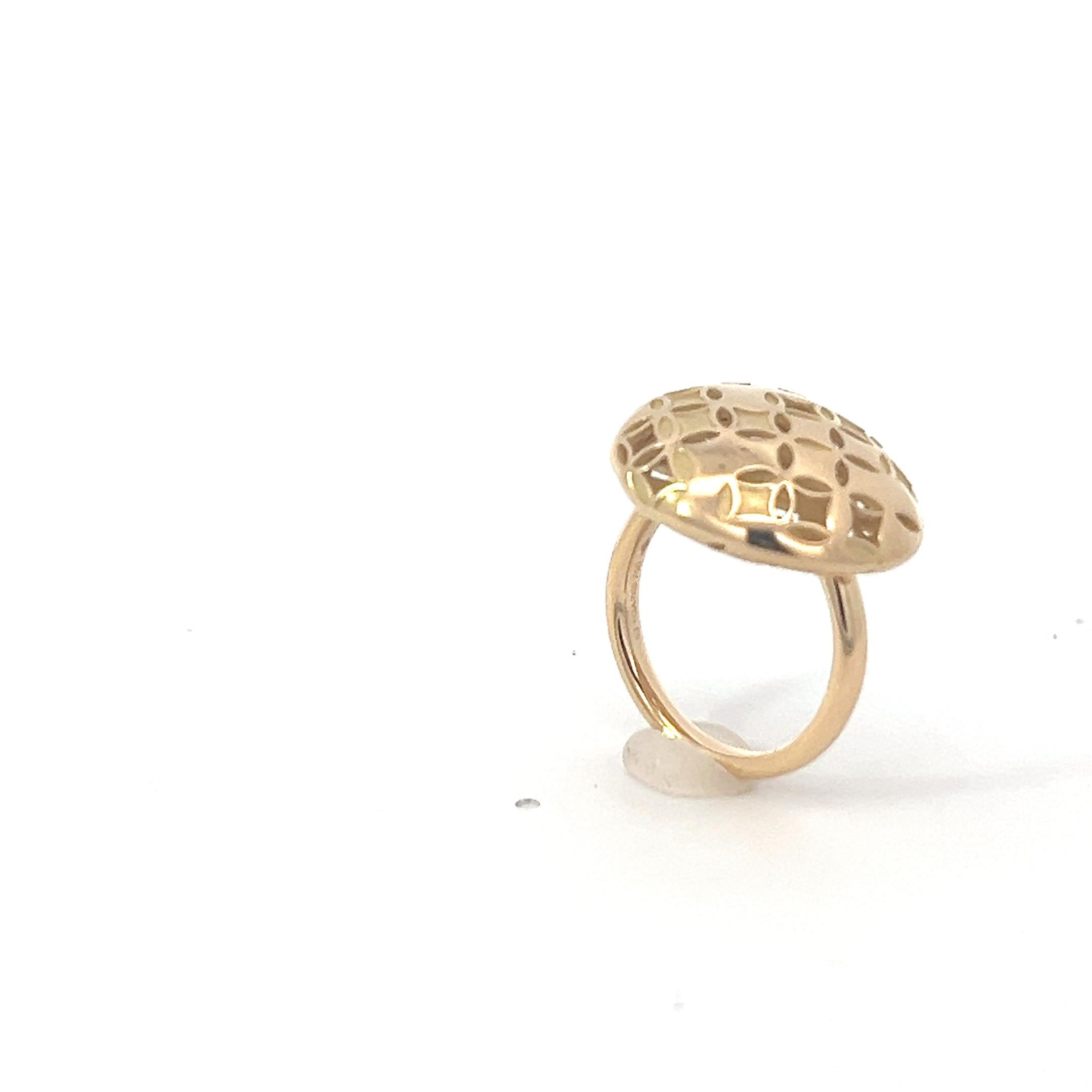 An 18k yellow gold ring by Louis Vuitton For Sale 1