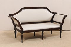 18th C. Italian Venetian Sofa with Removable Back (Converts to a Bench!)