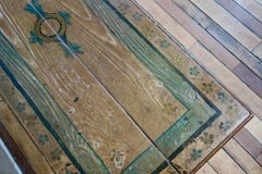 18th Century Austrian Original Painted Console Table, Tavern Refectory Green