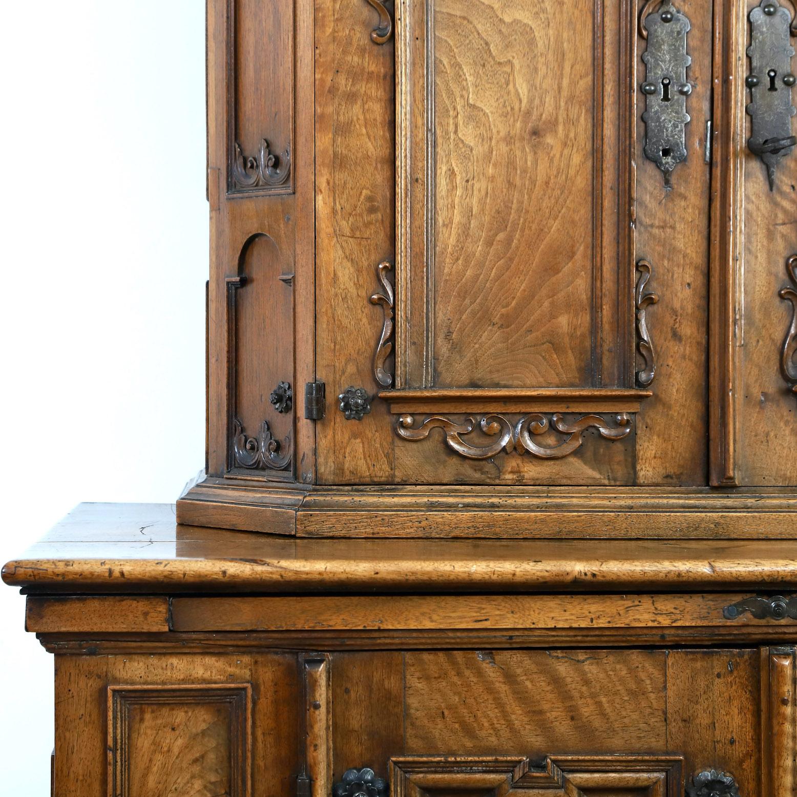 An 18th Century Baroque Stacking Cabinet For Sale 4