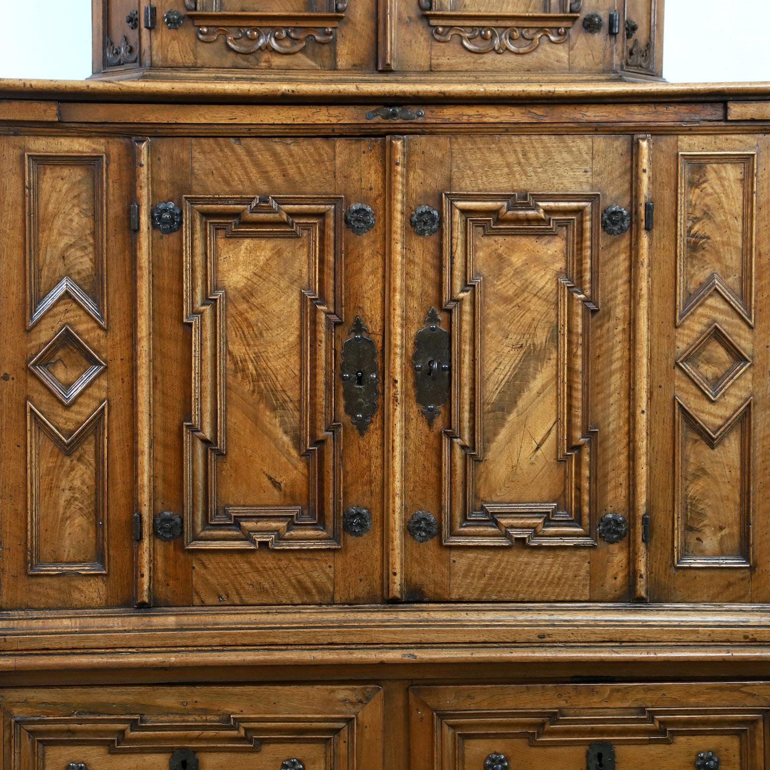 An 18th Century Baroque Stacking Cabinet For Sale 5
