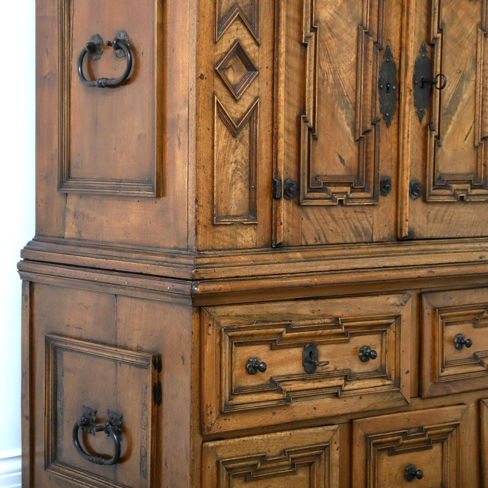 An 18th Century Baroque Stacking Cabinet For Sale 10