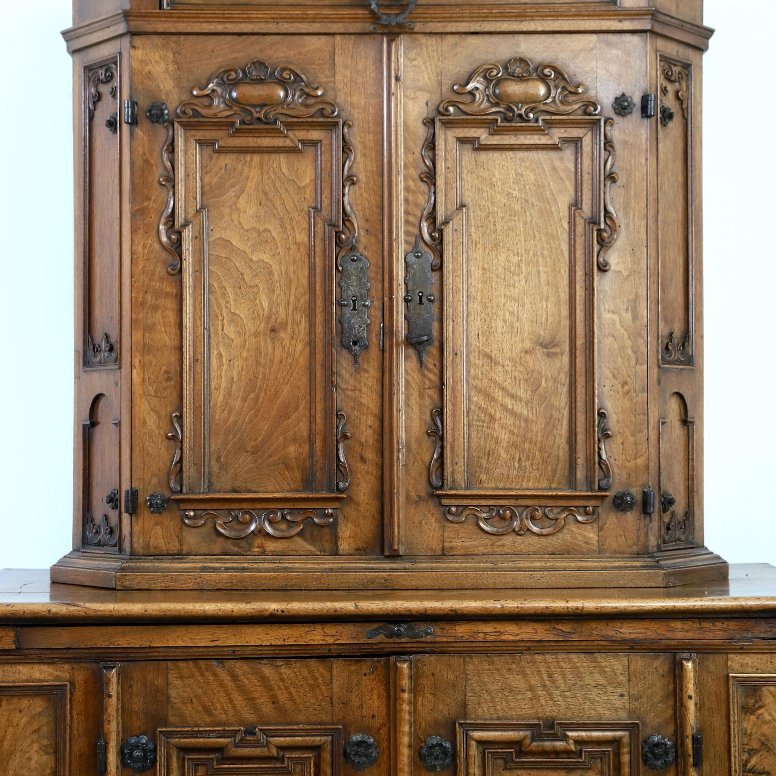 An 18th Century Baroque Stacking Cabinet For Sale 12